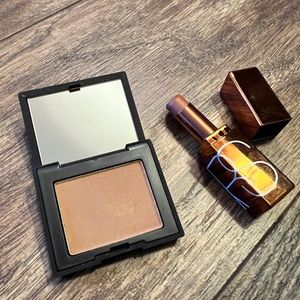 NARS Laguna mini bronzing powder & Afterglow mini lip balm